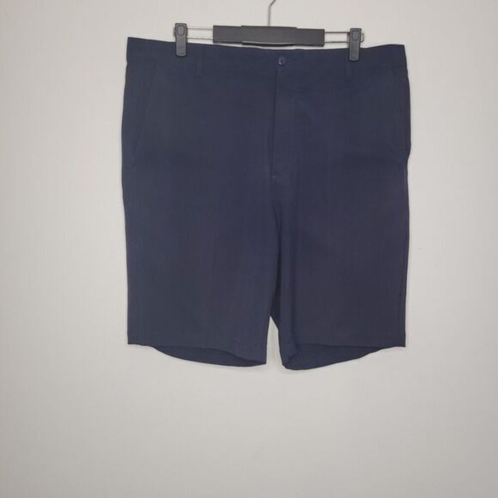 Footjoy Golf Shorts Mens Size 38 Blue Casual Chino Flat Front Performance Preppy